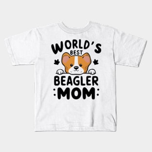 Funny Beagle Dog Life Is Better With A Beagle Kids T-Shirt